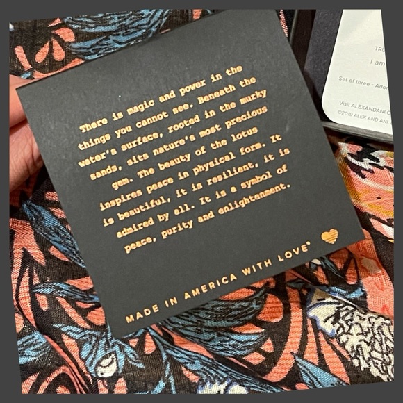 SOLD! x2- Lotus Peace & New Beginnings Bracelets NWT - Picture 10 of 16